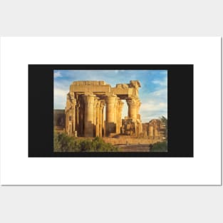 Temple of Kom Ombo in Egypt Posters and Art